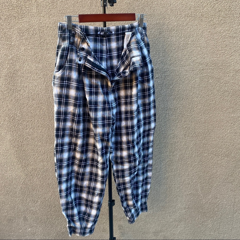 Zara checker pants